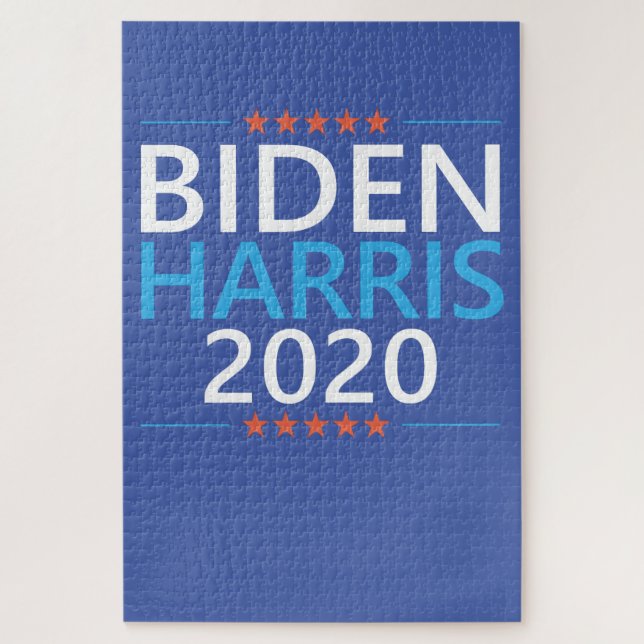 Puzzle Biden Harris 2020 aux élections présidentielles am (Vertical)
