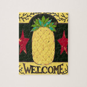 Puzzle Bienvenue ananas