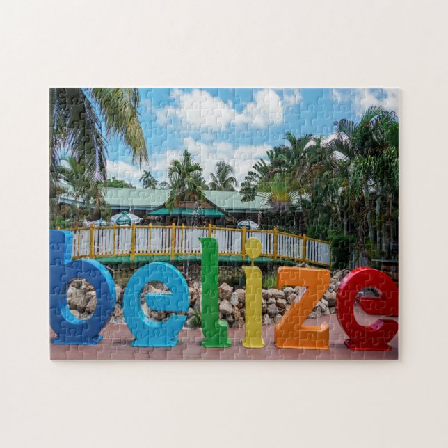 Puzzle Bienvenue au Belize (Horizontal)