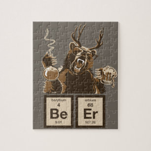 Puzzle Bière découverte par ours de chimie