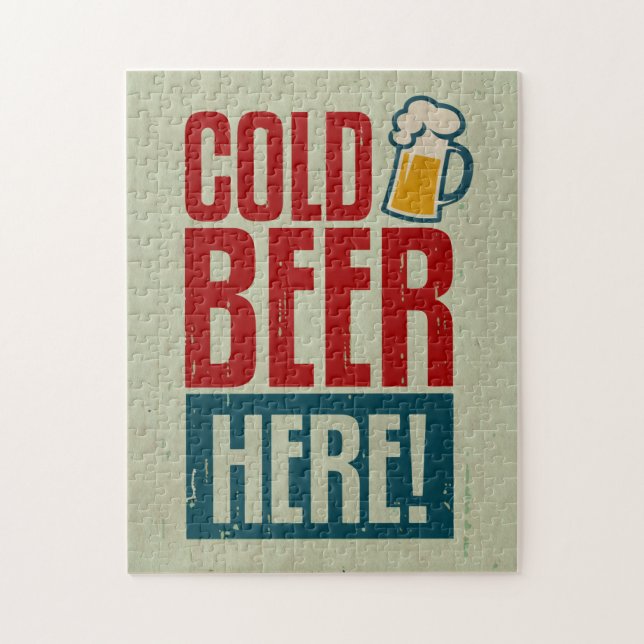 Puzzle Bière froide (Vertical)