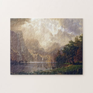 Puzzle Bierstadt Parmi la Sierra Nevada Peinture