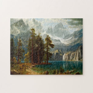 Puzzle Bierstadt Sierra Nevada Peinture