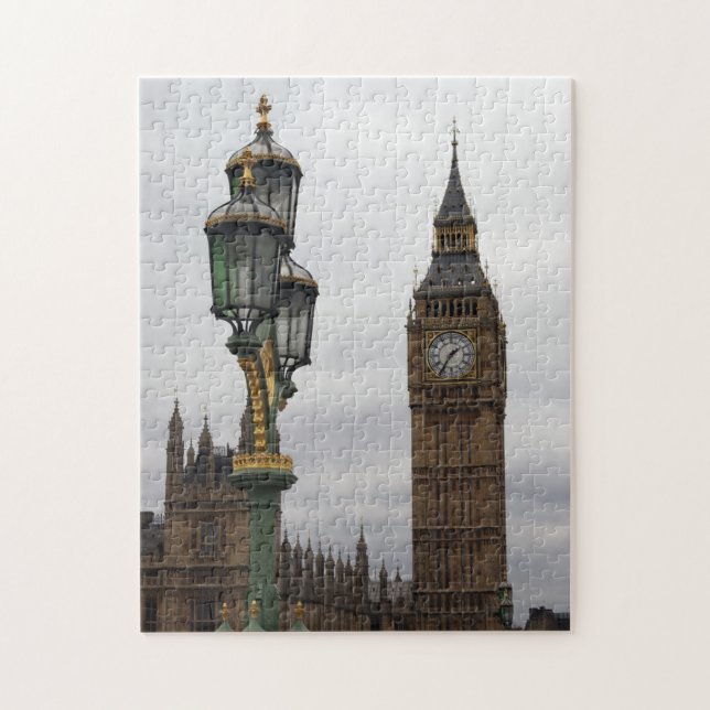 Puzzle Big Ben - Londres - Question de perspective - 11x1 (Vertical)