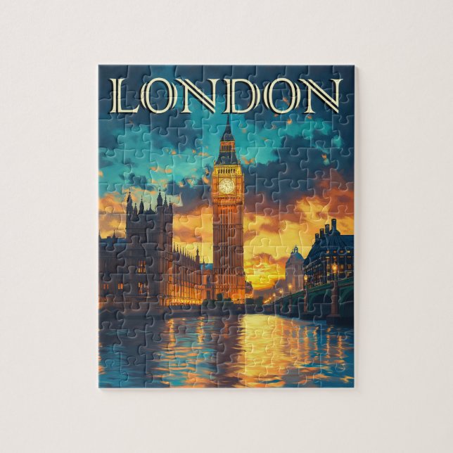 Puzzle Big Ben, Londres Travel (Vertical)