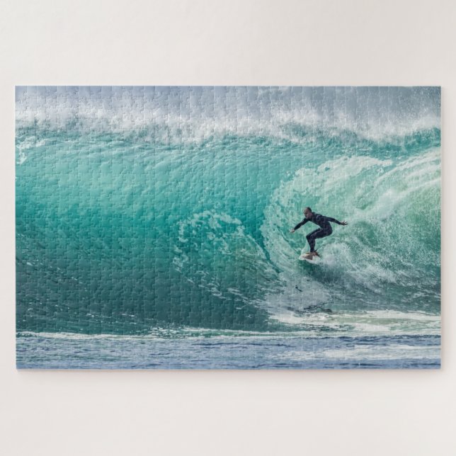 Puzzle Big Wave Surfer (Horizontal)