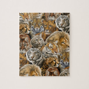 Puzzle Bigcats africains