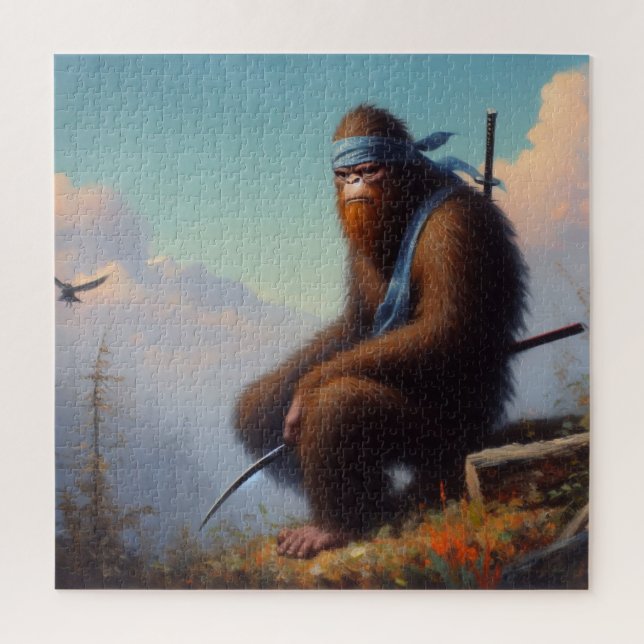 Puzzle Bigfoot Ninja (Vertical)