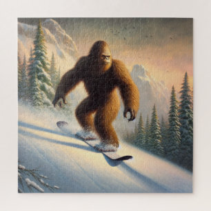 Puzzle Bigfoot Snowboard