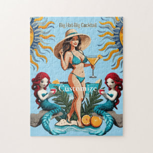 Puzzle Bikini Babe Big Casquette - Big Cocktail Thunder_C
