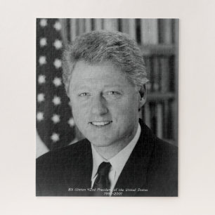 Puzzle Bill Clinton 42e président des États-Unis