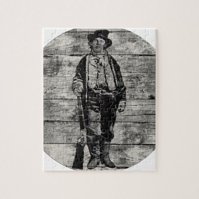 Puzzle Billy l'enfant sur le bois (Vertical)