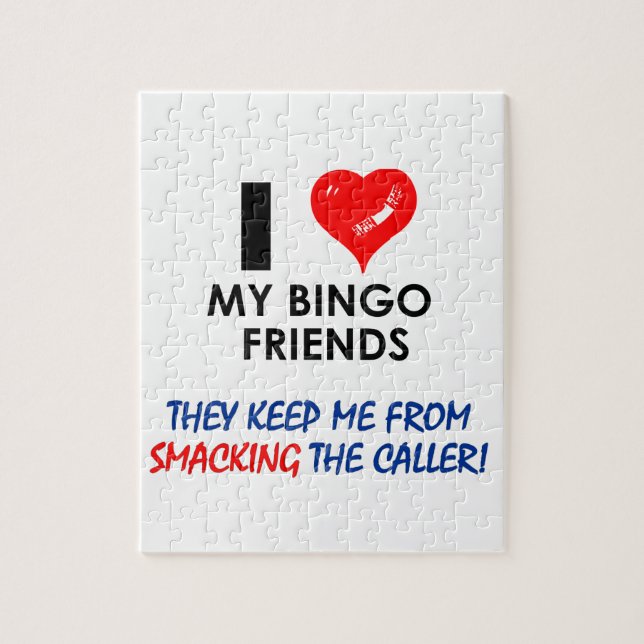 Puzzle BINGO ! Bingo conceptions pour le joueur fabuleux! (Vertical)