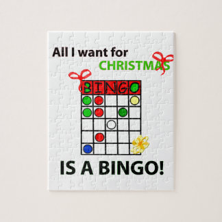 Puzzle BINGO Je veux un bingo pour Noël