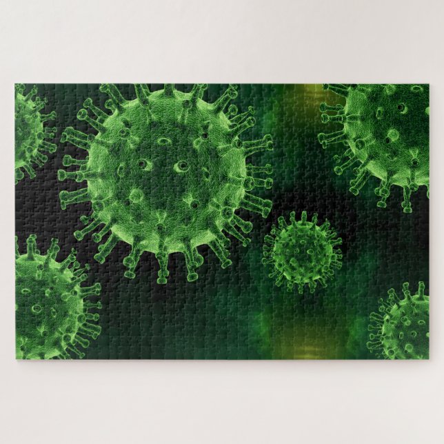Puzzle Biologie du virus covid (Horizontal)