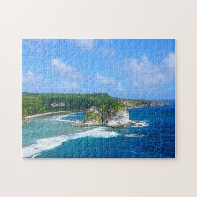 Puzzle Bird Island Mariana Islands. (Horizontal)