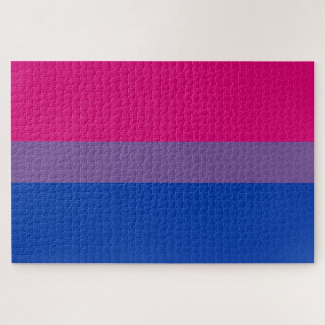 Puzzle Bisexual pride (Horizontal)