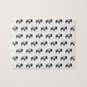 Puzzle Bison d'Amérique