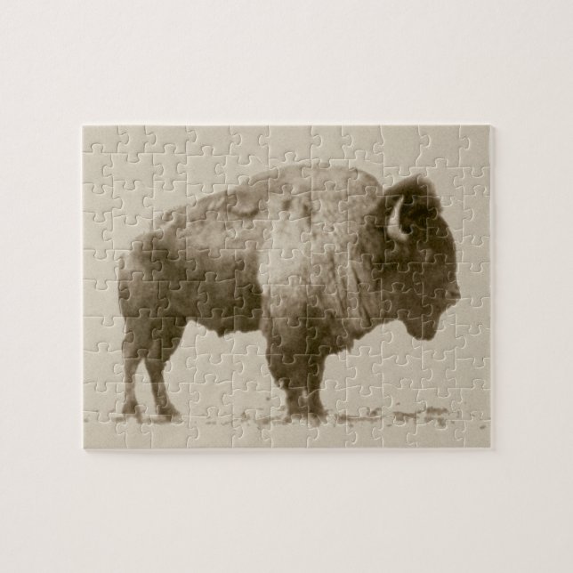 Puzzle Bison des plaines (Horizontal)