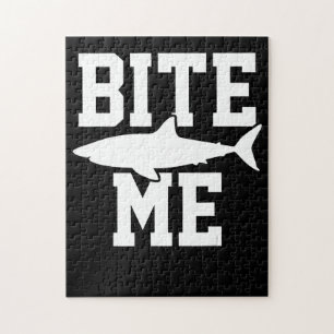 Puzzle Bite Me - Cadeau de biologie marine de requin - Oc