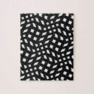 Puzzle Black And White Patterns Zig Zag Zebra Stripes