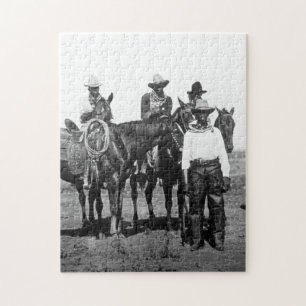 Puzzle Black Cowboys À Bonham Texas 1890