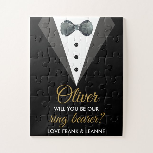 Puzzle Black & Gold Serez-Vous Notre Proposition De Porte (Vertical)