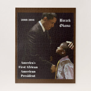 PUZZLE BLACK LIVES MATTER BARACK OBAMA