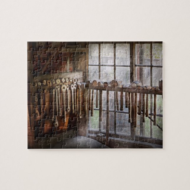 Puzzle Black Smith - Tirer des plaques et des marteaux (Horizontal)