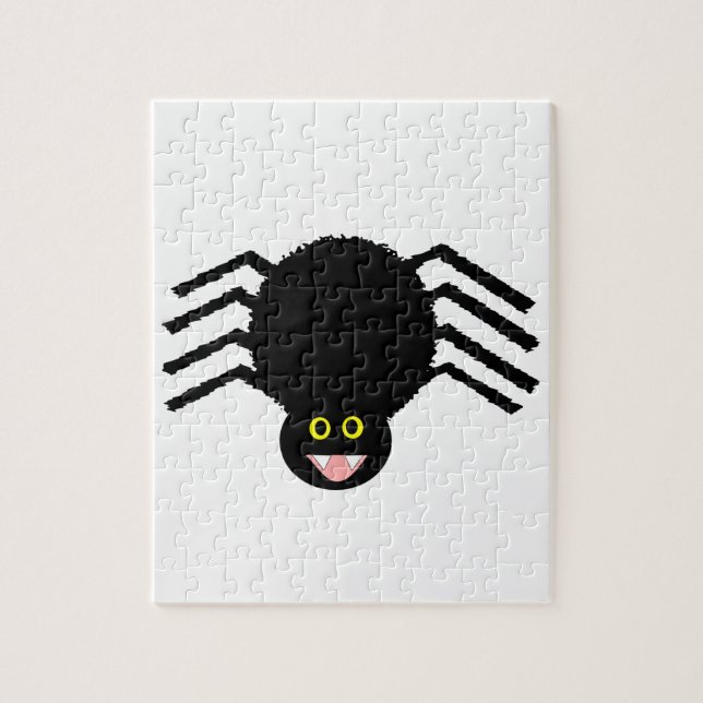 Puzzle Black Spider (Vertical)