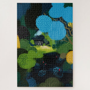 Puzzle Black Swan on the Lake