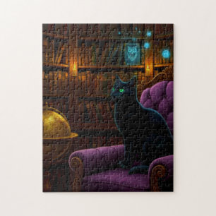 Puzzle BlacknCat à la bibliothèque
