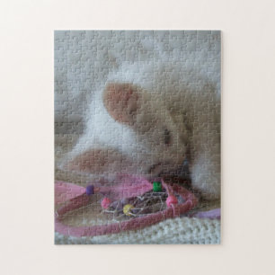 Puzzle blanc Kitten