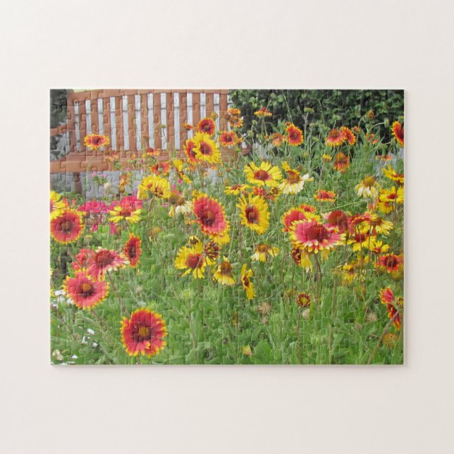 Puzzle - Blanket of Flowers (Horizontal)