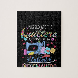 Puzzle Blessed Are The Quilters For They Shall Piecemaker