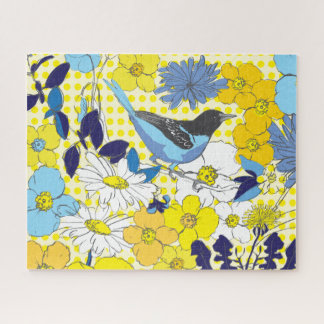 Puzzle bleu 16x20 pour les aveugles de couleur