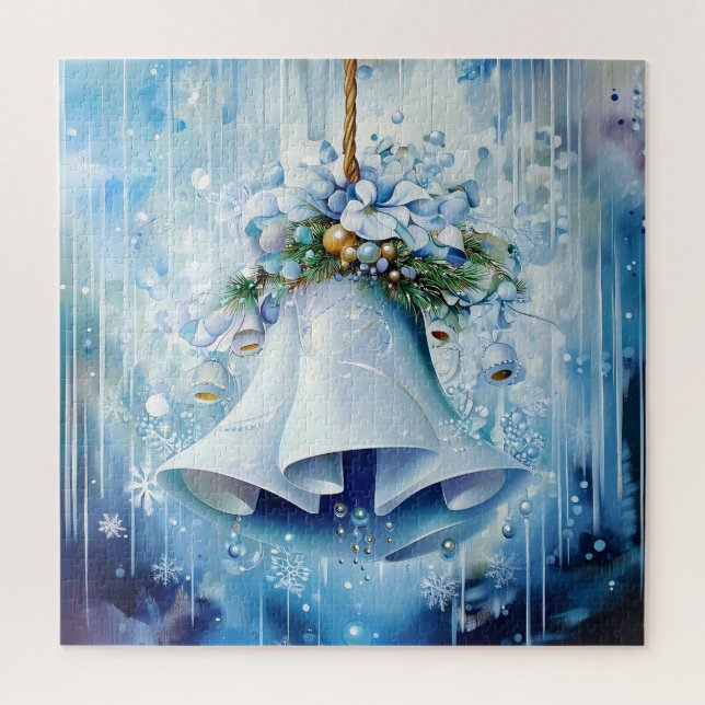 Puzzle bleu hiver (Vertical)