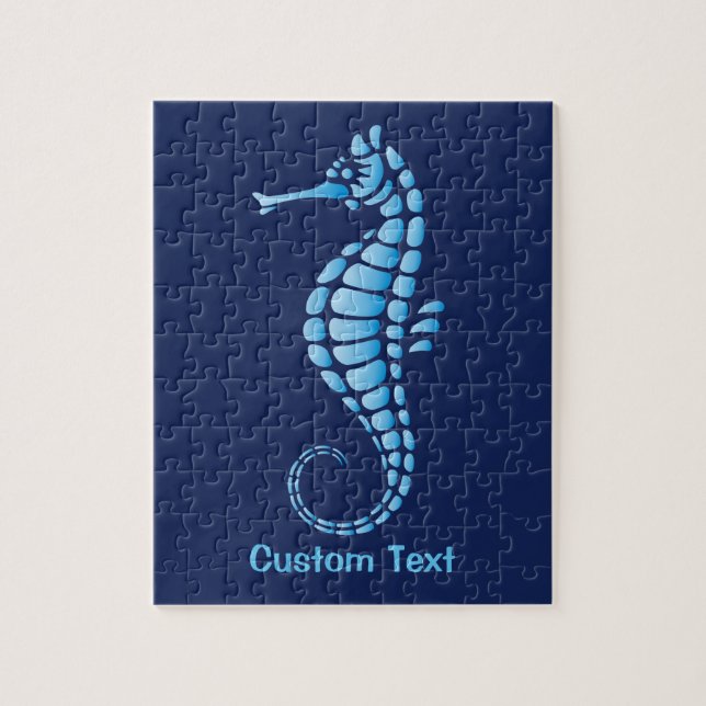 Puzzle Bleu marin (Vertical)