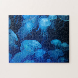 Puzzle Bleu méduse