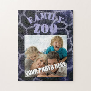 Puzzle Bleu poster de animal
