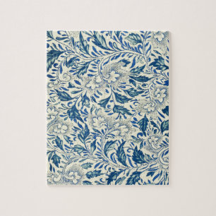 Puzzle Bleu Vintage Floral Asiatique : Chinoiserie Antiqu