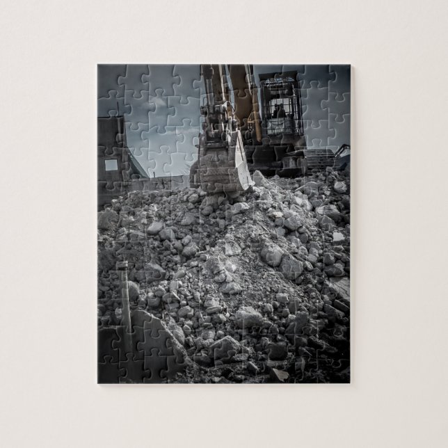 Puzzle Blocaille de démolition de théâtre (Vertical)