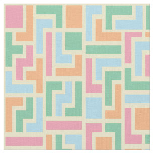 Puzzle Blocks Fabric