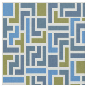 Puzzle Blocks Fabric