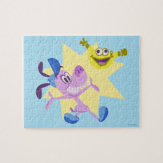 Puzzle Bloofy et Pouchy (Horizontal)