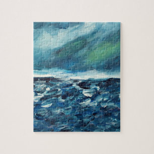 Puzzle Blue Dream peinture Abstraite