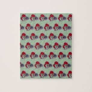 Puzzle Blue Gold Yorkshire Terrier
