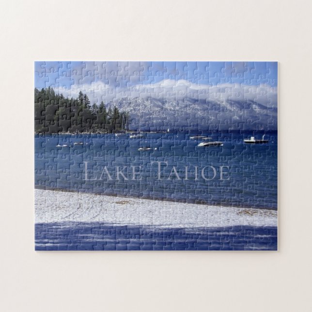 Puzzle Blue Lake Tahoe Nevada & California (Horizontal)