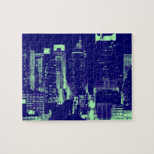 Puzzle Blue New York