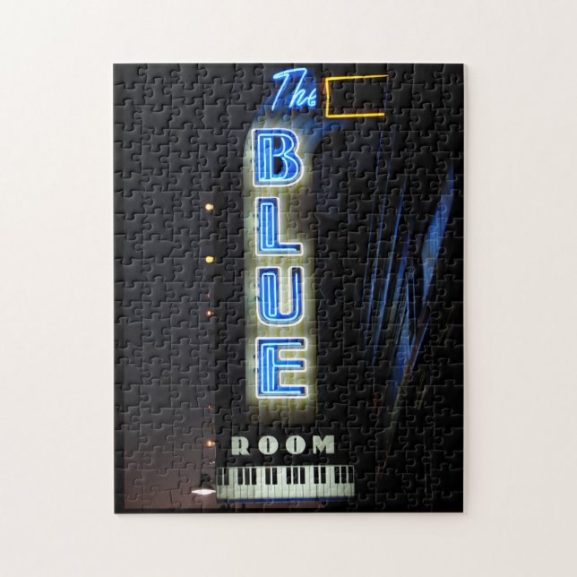 Puzzle Blue Room Jazz Club à Kansas City (Vertical)